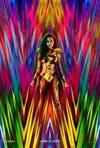 Wonder Woman 1984 Poster Gal Gadot Chris Pine Movie DC Comics Print 24x36&quot; 27x40 - £8.55 GBP+