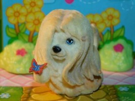 Vintage Puppy in my Pocket Clarissa Lhasa Apso Figurine Dollhouse Miniature - $6.92