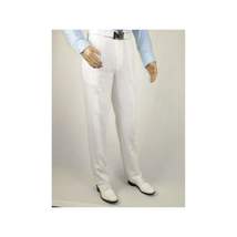 Mens Summer Linen Suit Apollo King Half Lined 2 Button European LN6 White Party image 9