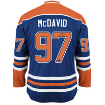 Connor McDavid Edmonton Oilers Blue Autographed Jersey - £1,695.02 GBP
