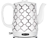 BELLA (14522) 1.2 Liter Electric Ceramic Tea Kettle with Detachable Base... - £84.34 GBP