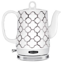 BELLA (14522) 1.2 Liter Electric Ceramic Tea Kettle with Detachable Base... - £86.32 GBP