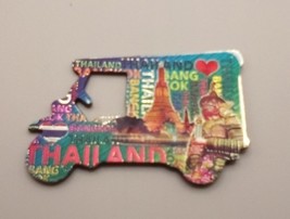 Bangkok Thailand Green/Blue Tour Vehicle Magnet - $6.92
