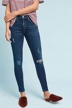 NWT McGUIRE NEWTON BORGES MID-RISE DISTRESSED SKINNY JEANS 30 - £71.93 GBP