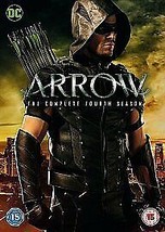 Arrow: The Complete Fourth Season DVD (2016) Stephen Amell Cert 15 5 Discs Pre-O - £14.89 GBP