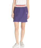 Champion Life Women&#39;s Yarn Dye Stripe Rib Skirt Blue Apron, C LOGO Size ... - $19.17 CAD