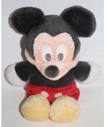 Disney Stuffed Mickey Mouse 10&quot; Plush Sewn Eyes Soft Toy Animal Gray Mut... - £9.93 GBP
