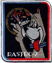 Human Space Flights STS-67 Rastro-2 Dog Badge Iron On Embroidered Patch - £20.53 GBP+