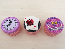 Disney Alice in Wonderland, Cheshire Cat. Cupcakes Box. Sweety Theme. Ve... - £23.52 GBP