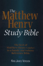 The Matthew Henry Study Bible: King James Version - Hardcover - GOOD - £116.37 GBP