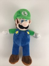 Nintendo Super Mario Bros Brothers Luigi 12&quot; Plush Stuffed Video Game Fi... - $24.70