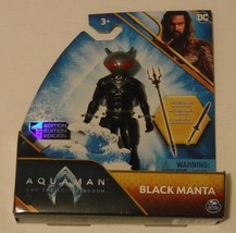 DC Comics Aquaman &amp; The Lost Kingdom - BLACK MANTA - 4&quot; Action Figure  NEW - £6.07 GBP