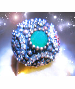 HAUNTED RING OOAK SOLOMON DJINN KINGDOMS OF WEALTH VESSEL MAGICK MYSTICAL - $5,467.50 MXN