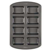 Wilton Perfect Results Non-Stick Mini Loaf Pan, 8-Cavity, 15.2 IN x 9.5 IN x 1.6 - £26.09 GBP