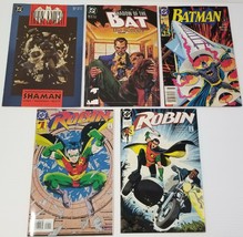 N) Lot of 5 DC Batman Robin Comic Books - £7.78 GBP
