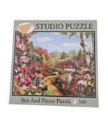 Bits and Pieces Puzzle 500 Piece Alan Giana: Butterfly Garden 16&quot; x 20&quot; ... - $11.89