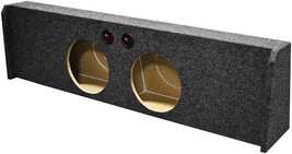 QPower Dual 10&quot; Sealed Empty Woofer Enclosure-Ford &#39;09-&#39;24 F-150 Super C... - $156.68