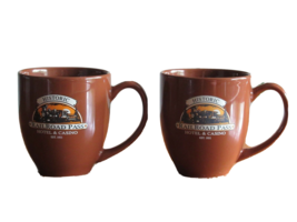 Lot 2x Railroad Pass Hotel &amp; Casino Henderson Nevada Coffee Tea Cups Mugs - $16.15