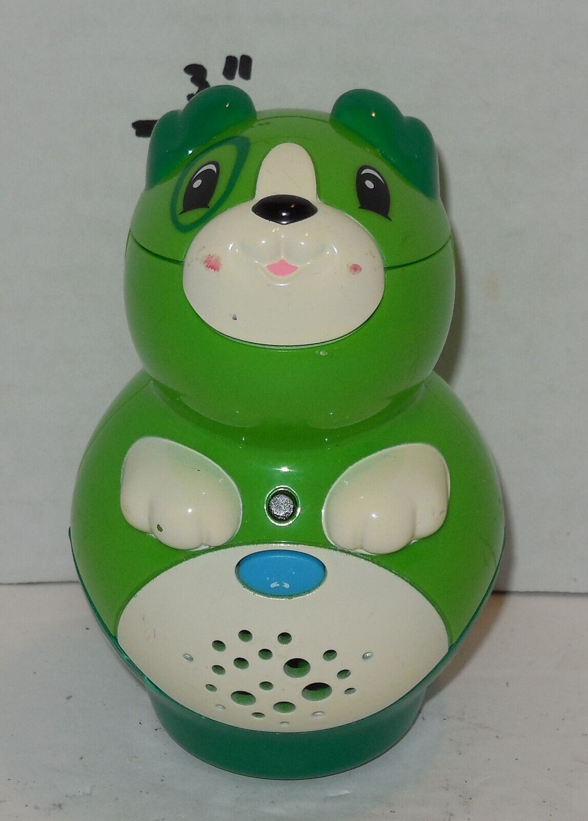 Leap Frog Leapreader Tag Junior 2008 Scout Green and White Puppy Dog - $15.74
