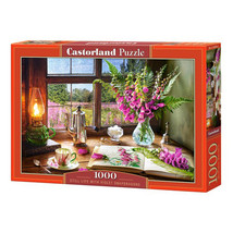 Castorland Still Life With Violet Snapdragons Puzzle 1000pcs - £42.12 GBP