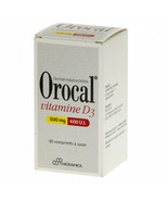 OROCAL VITAMIN D3 500 mg/400 IU - 60 lozenges - £19.87 GBP