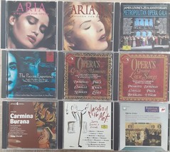 Opera CD Lot of 9 Aria A Passion For Opera Aria Ii - A Passion For Opera - £13.99 GBP