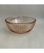 Anchor Hocking Pink Queen Anne Depression Glass Bowl Serving 6” X 2-3/4” - $417.20 MXN