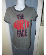 The North Face Gray Half Dome Slim Fit T-shirt Size M Women&#39;s EUC - £15.71 GBP