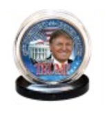 DONALD J. TRUMP 45th President of the US Official JFK Kennedy Half Dollar - $35.00
