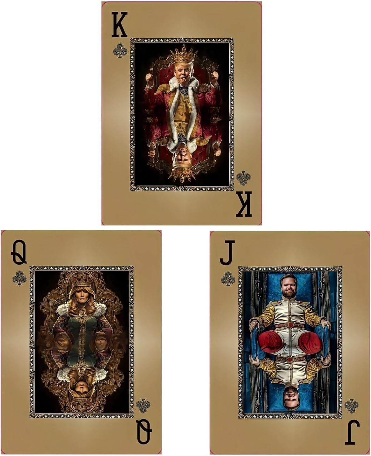 3 pk Trump Family Poker Playing Cards Premium Collector Decks 52 cards +2 jokers Item image 5