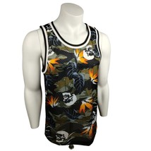 No Boundaries Mens Youth Small Camo Skulls Mesh Tank Top New with Tags - $9.46