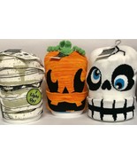 Kids Halloween Stocking Hats - Ghost, Jack O Lantern, Light Up Mummy - C... - £10.11 GBP
