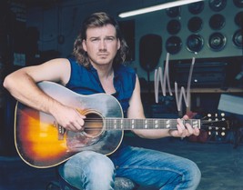 Signed MORGAN WALLEN Autographed Photo w/ COA Country - £115.97 GBP