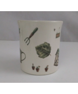 Portfolio By Pfaltzgraff Naturewood Gardening Design 3.78&quot; Coffee Cup - $9.89