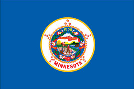 Minnesota State 12&#39; x 18&#39; Nylon Flag - £419.13 GBP