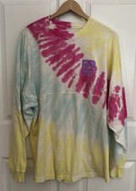 Spirit Jersey Walt Disney World Neon Tie-Dye Long Sleeve Shirt Sz LARGE - £25.76 GBP