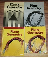 Abeka 11th Grade Current Math Geometry Student Text Teacher Solution Tes... - $67.89