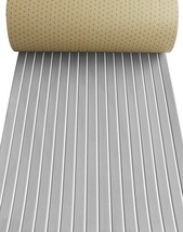 Boat Flooring: 3M Eva Foam Boat Decking, Self-Adhesive Marine Carpet, Faux Teak - £82.51 GBP