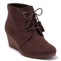 Dr. Scholl&#39;s Bootie Women&#39;s Size 11 Dakota Dark Brown Wedge New in Box - £30.55 GBP