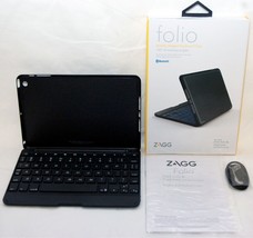 NEW Zagg Keys Folio Apple iPad Mini w/Retina Display Bluetooth Keyboard backlit - £18.74 GBP