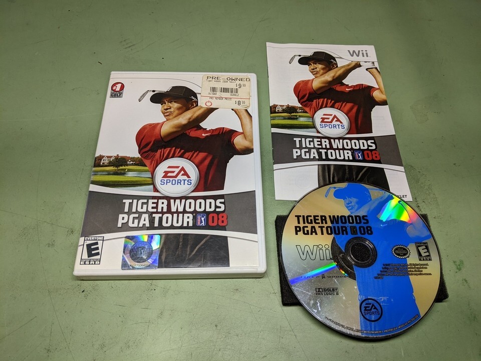 Tiger Woods PGA Tour 08 Nintendo Wii Complete in Box - $6.12