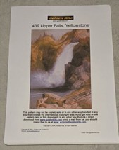 Upper Falls, Yellowstone Cross Stitch Pattern - Golden Kite Patterns - £8.11 GBP