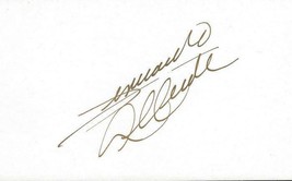 Fernando Allende Signed 3x5 Index Card - $49.49