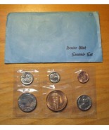 1987 Denver Mint Souvenir Set With Envelope - Uncirculated 5 Coin Set - £13.40 GBP