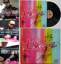 Mark Hoppus Travis Barker Matt Skiba signed Blink 182 Nine album proof Beckett - £896.74 GBP