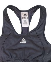 Adidas Techfit Climacool Sports Bra Womens Medium Black Racerback Workout image 3