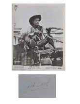 Jack Lord Signed Photo x2 - The Hangman w/COA - £147.76 GBP