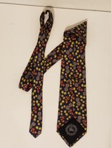 Burberrys Of London Vintage Tie Cuff Link Pattern Silk - £15.19 GBP