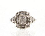 Diamond Women&#39;s Cluster ring 10kt White Gold 394236 - $229.00
