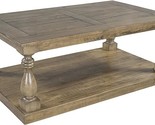 Coffee Table With Storage For Living Room, Farmhouse Coffee Table 45.2 I... - £462.38 GBP